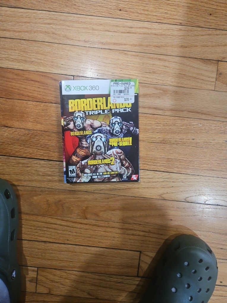 Borderlands Triple Pack. Xbox 360