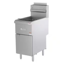 Magic Chef 35 Qt. Stainless Steel Commercial Propane Gas Fryer