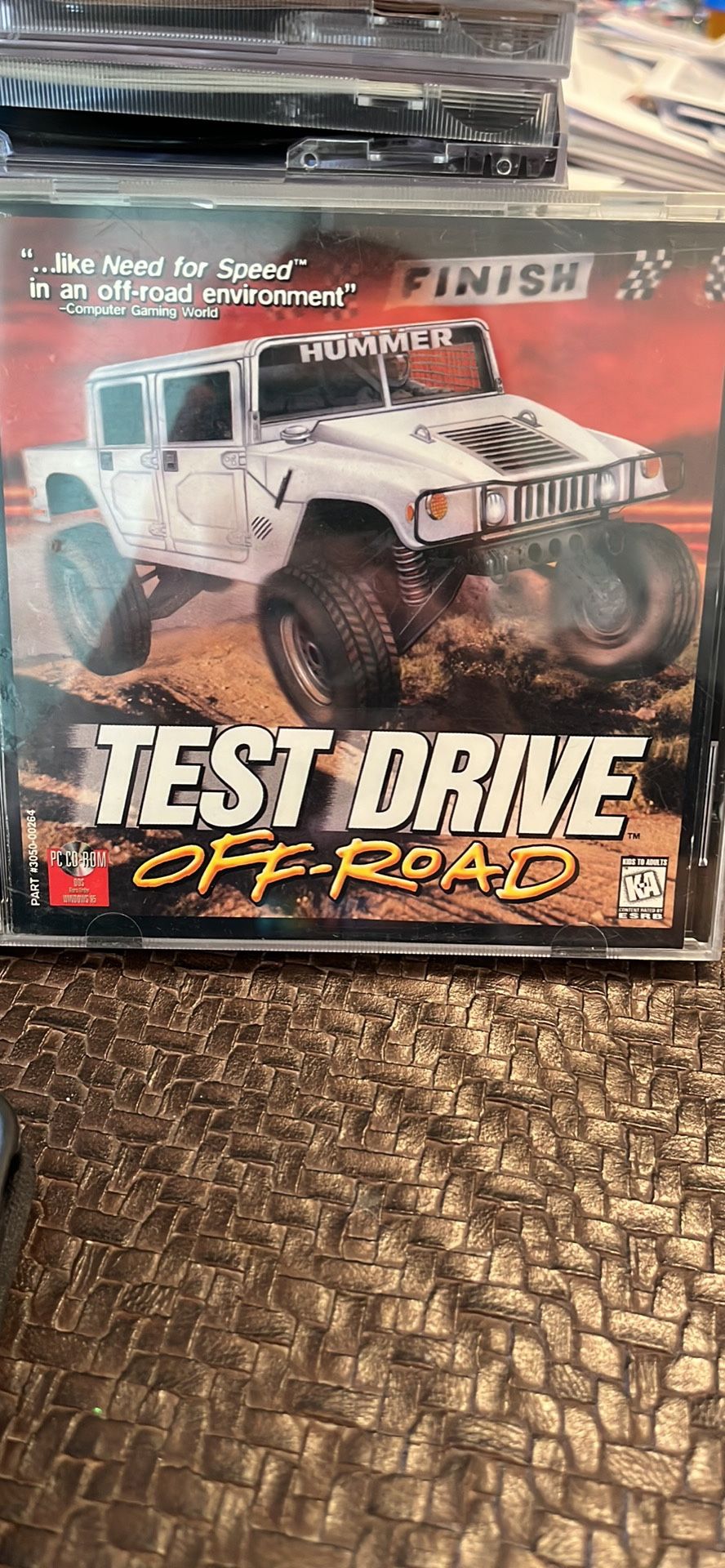 Test Drive Off Road CD-Rom Computer Game PC Windows Software 1997 Accolade