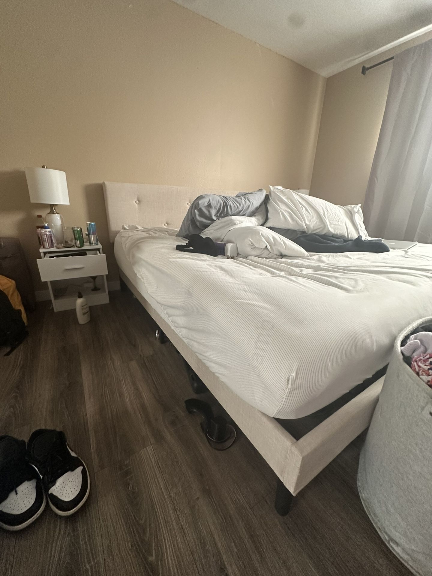 King Size Bed Frame And Mattress