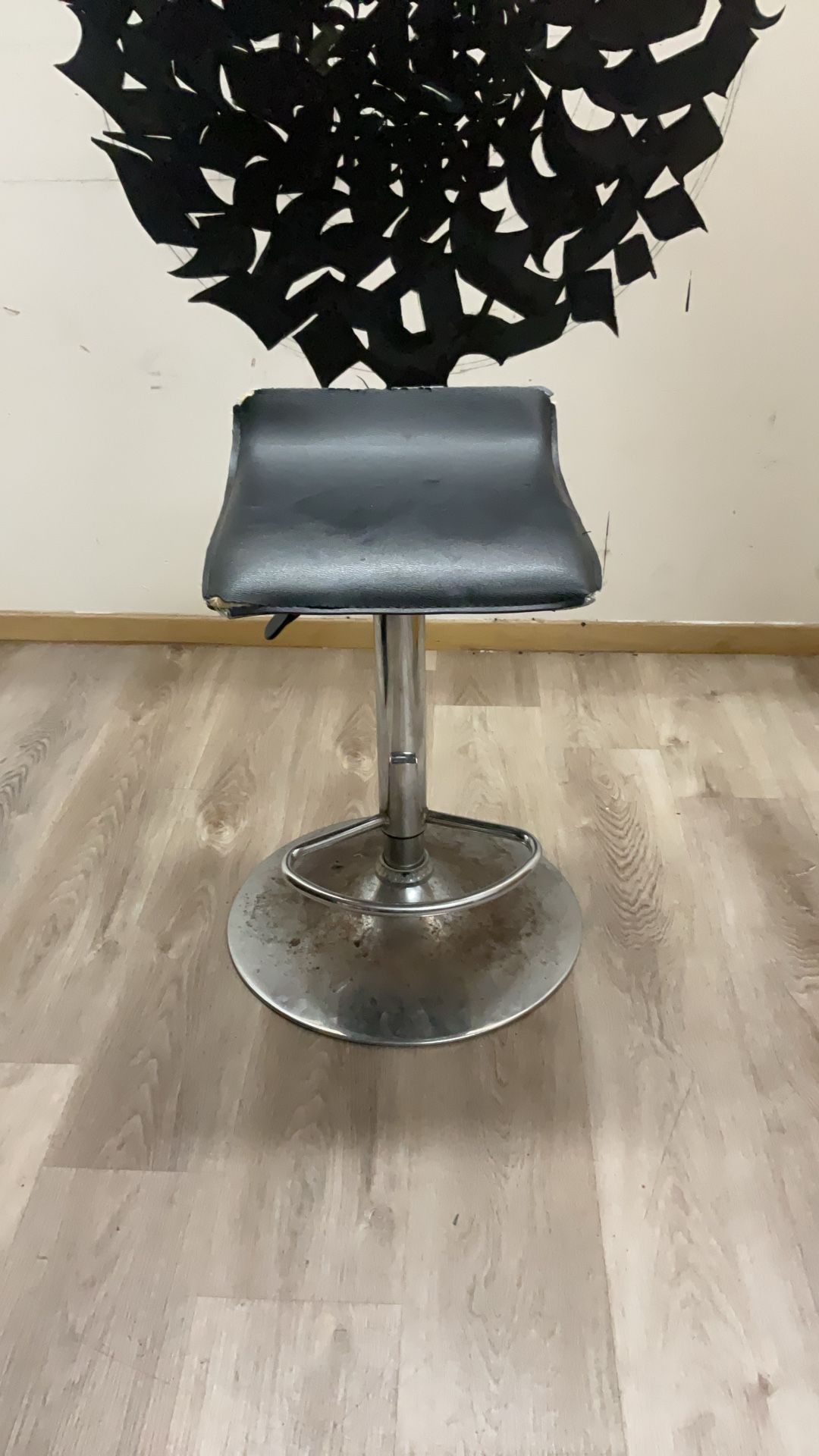 Metal Adjustable Bar Stool