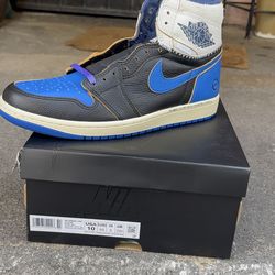 Jordan 1 Retro High OG SP Fragment x Union LA Sport Royal