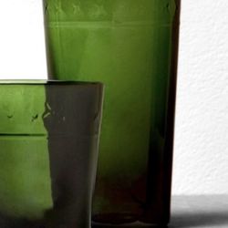 RARE Hearth & Hand 4 Large Green X Glasses