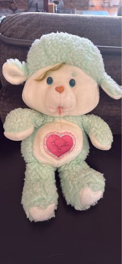 Vintage Care Bears Cousins Gentle Heart Lamb Plush