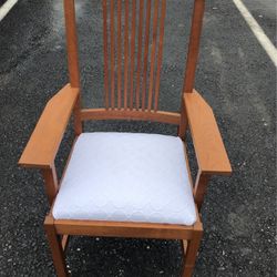 Beautiful solid wood chair