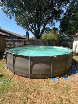 Large Round Above Ground Swimming Pool