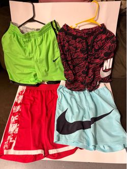Athletic Nike Dri-Fit basketball shorts bundle