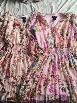 Floral dresses