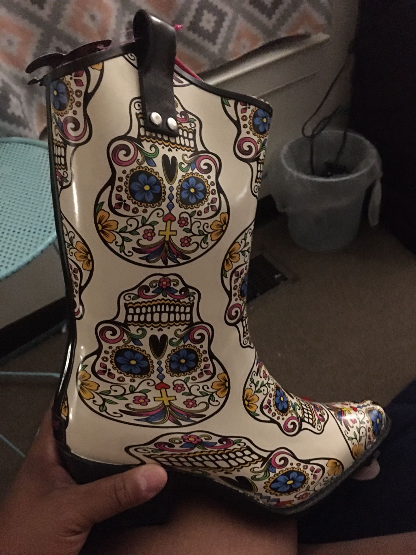 Cowboy rain boots size 10