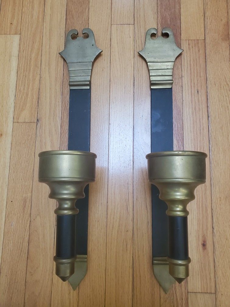 Brass Wall Sconce Mid-evil Style Heavy Duty