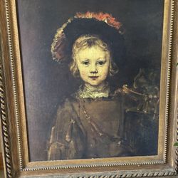 Rembrandt Portrait -Boy In A fancy Costume