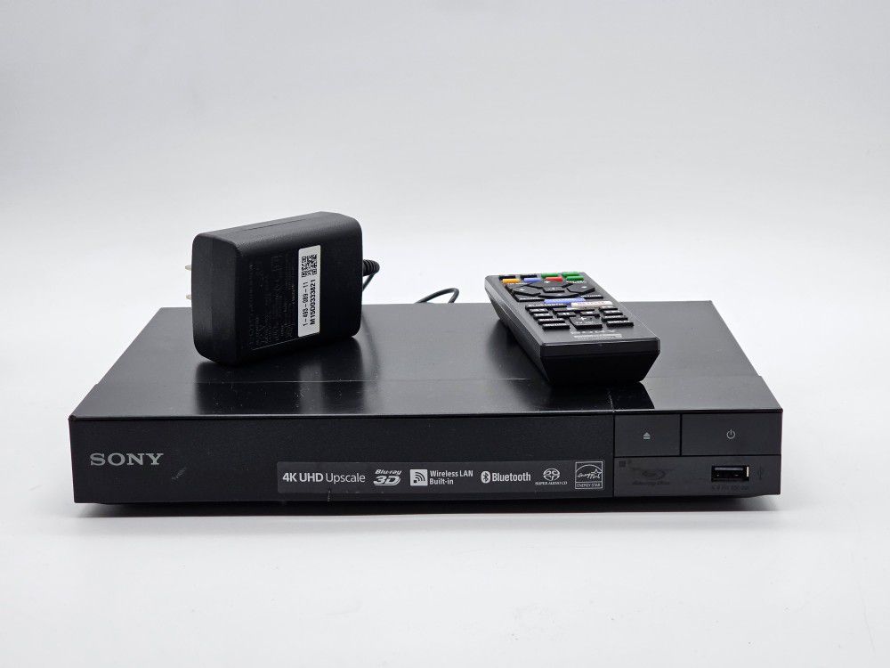 Sony BDP-S6700 4K Upscaling Blu-ray DVD Player With Power Cord Remote