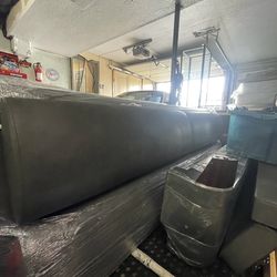 King size Matress and padded Headboard