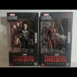Marvel Legends Daredevil Punisher Figures