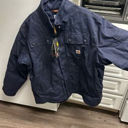 Carhartt Flame Resistant Full Swing Quick Duck Coat 2XL