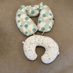 Boppy pillow and leachco Nursing And Pregnancy Pillow