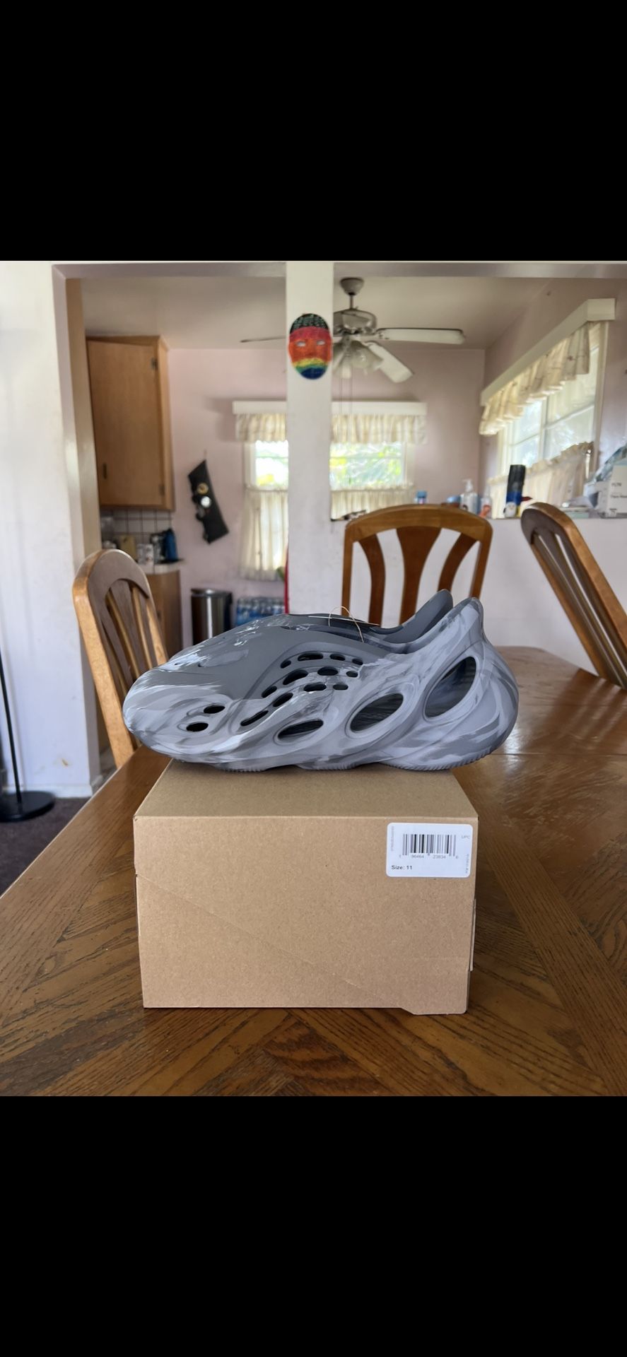 Adidas Yeezy Foam RNR MX Granite Size 11