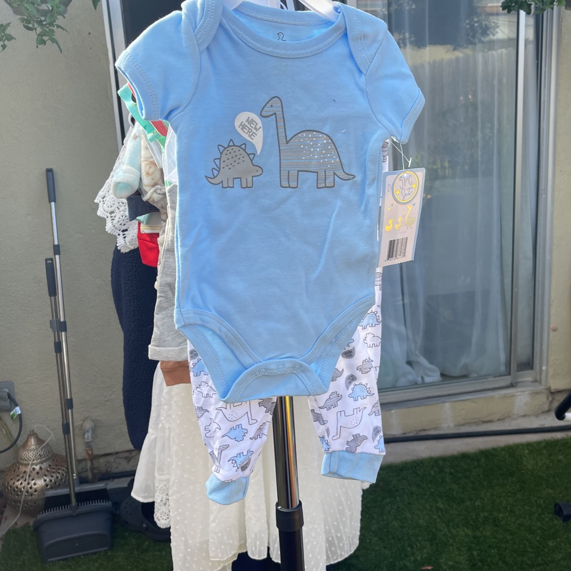 New Baby Boy 4 Piece Set 3-6 Months