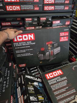 Icon Deep Rotary Vane 2 Stage Vacuum Pump