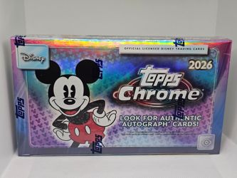 2026 Topps Chrome Disney Hobby Box