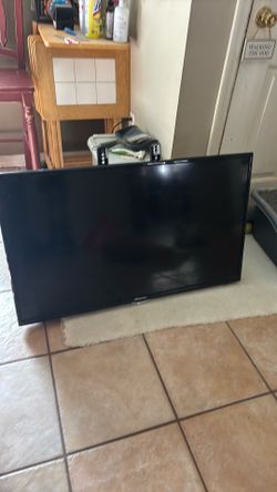 Hisense TV with remote