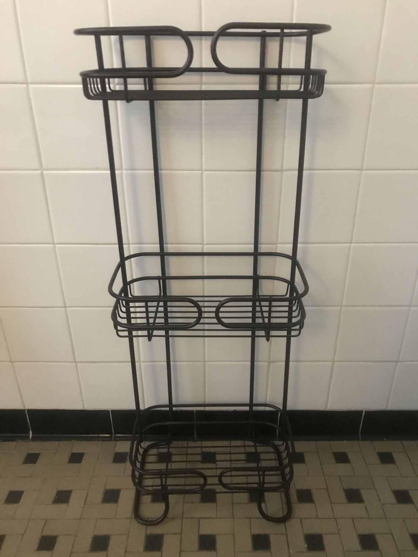 3 tier wire rack organizer for bathroom
