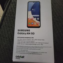 Cricket Wireless  Samsung Galaxy A14 5G - Black