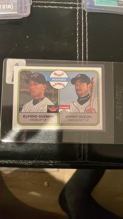 2001 Fleer major league rookies trading card