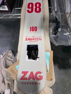 NEW In Plastic: ZAG Chamonix Slap 98 Lady Skis - 160 cm (Flat / Unmounted)