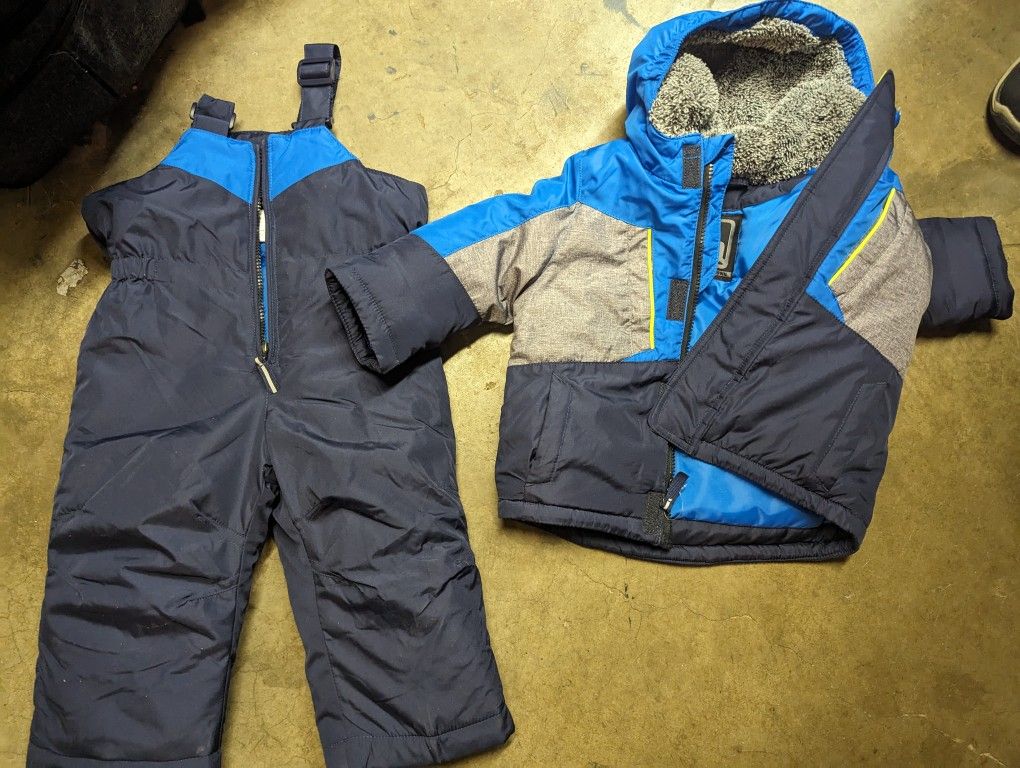 Kids Snow Bibs and Jacket 