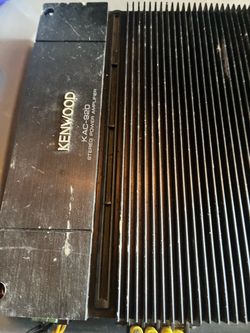 Kenwood KAC-920 Stereo Power Amplifier