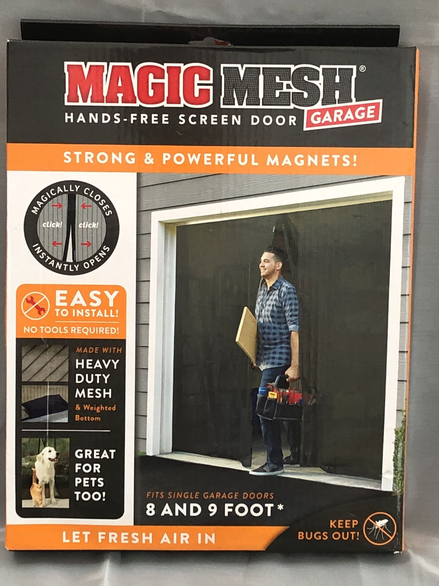 Allstar Magic Mesh Single Garage Door Screen