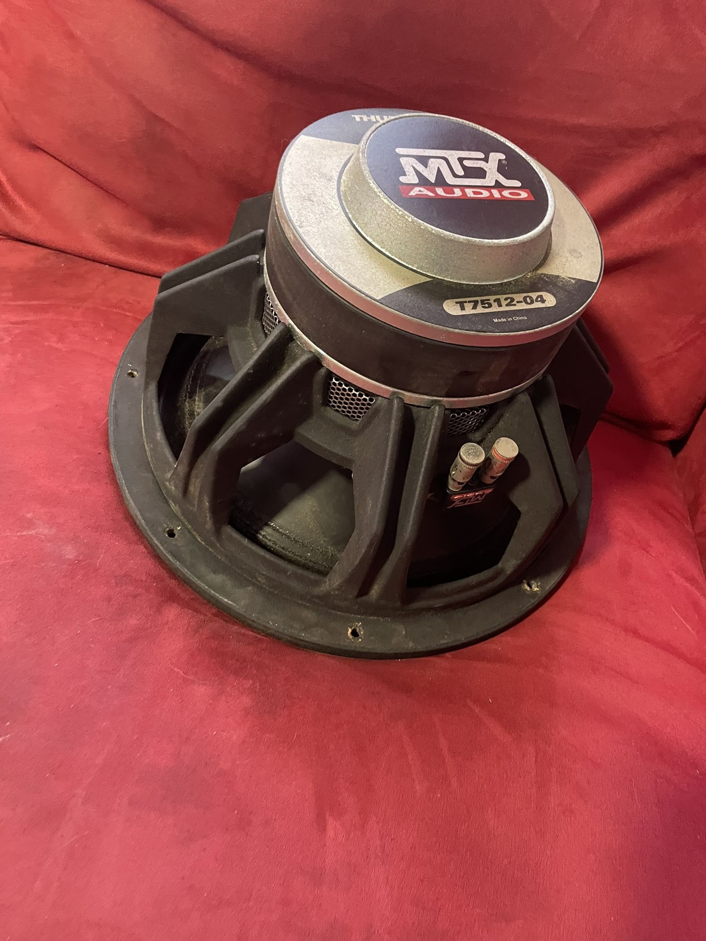 MTX Audio 7500 12 Inches 2000 Watts