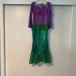 Children’s Mermaid Costume With Tiara