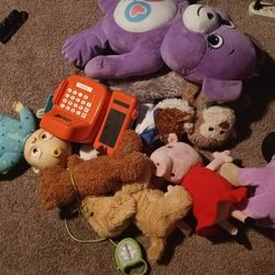 Lots Of Pop It's And Some Plushies And Toys