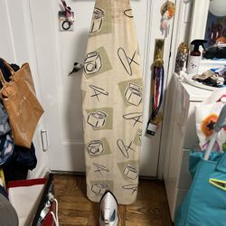 Iron And Ironing Board Set 