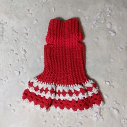 Hand Made Knitted Dog & Cat Dress