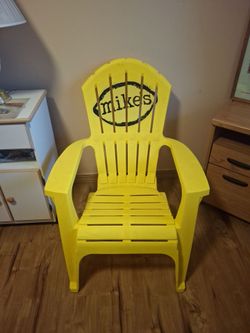 Mike's harder  lawn chair