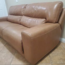 Italian Leather Couch