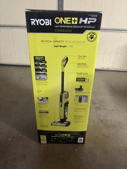 Ryobi ONE+ HP 18V Cordless Advanced WHISPER Stick Vacuum Kit, Model:PBLSV719K