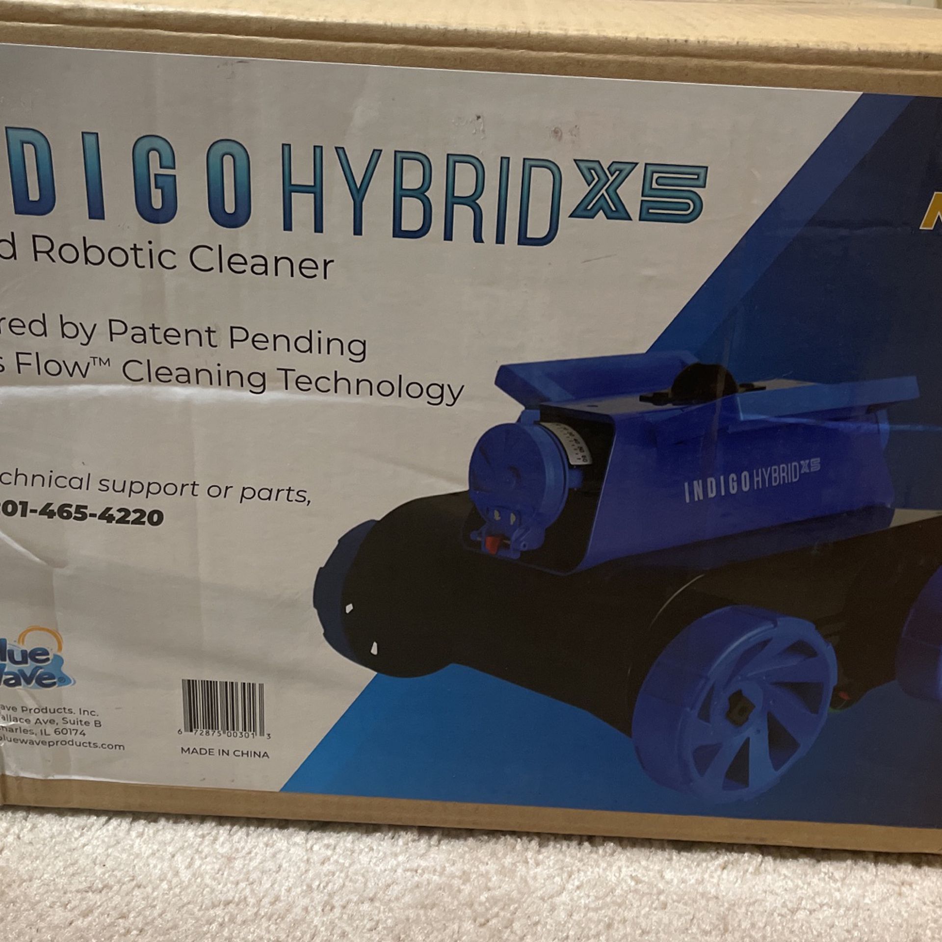 Indigo Hybrid Robotic Pool Cleaner