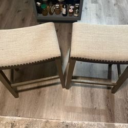2 Barstools From Wayfair