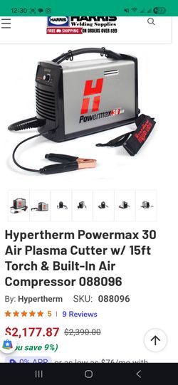 Hypertherm plasma cutter