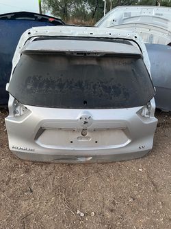 2014-2020 Silver Nissan Rogue Liftgate OEM