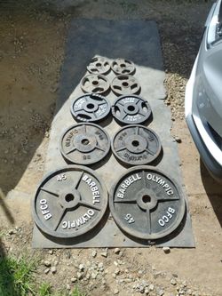 240lbs Olympic weights