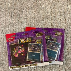 Pokemon Ascended Heroes Tech Sticker Gastly