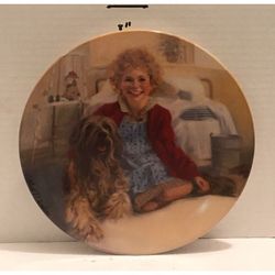 Knowles LE Annie & Sandy Collectors Plate