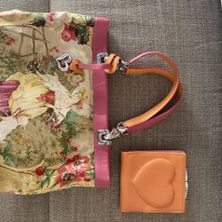 Brighton Reversible Bag With Matching Wallet 