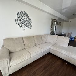 NEGOTIBALE! SOFA CHAISE AND DINING ROOM TABLE SET