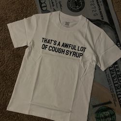 Awful Lot of cough syrup shirt 
